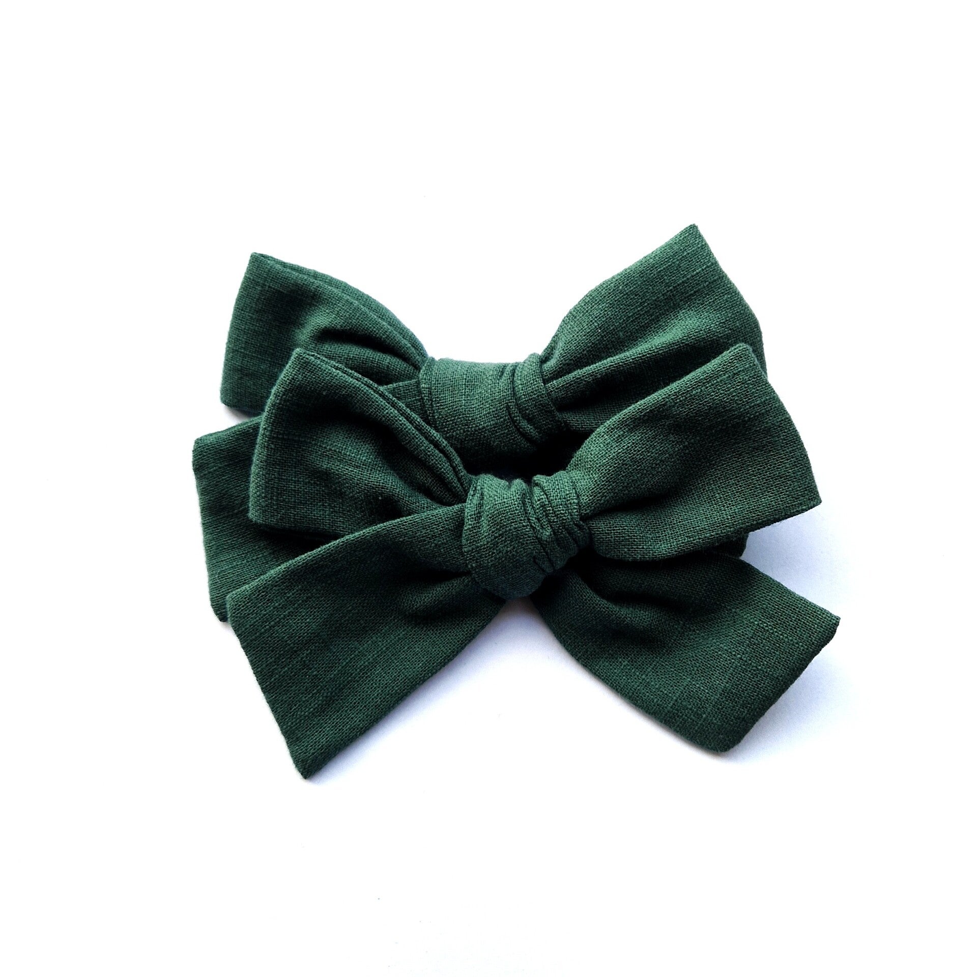 Green piggy tails