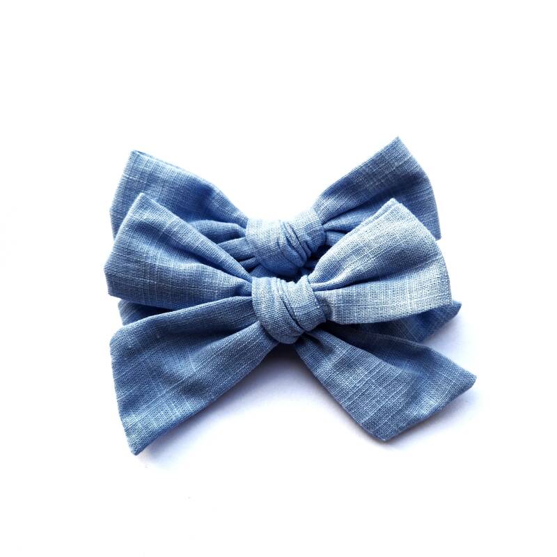 blue piggy tails