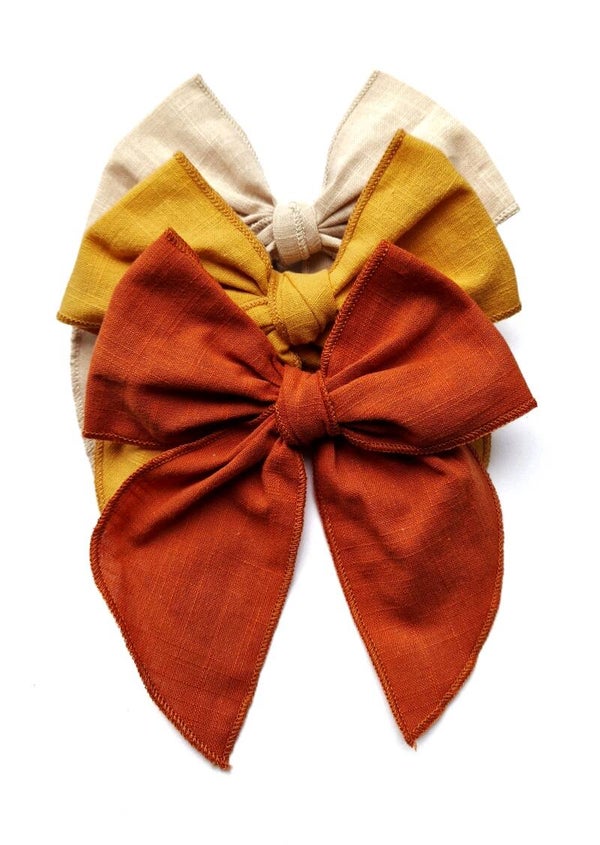 1 Autumn oversized bow