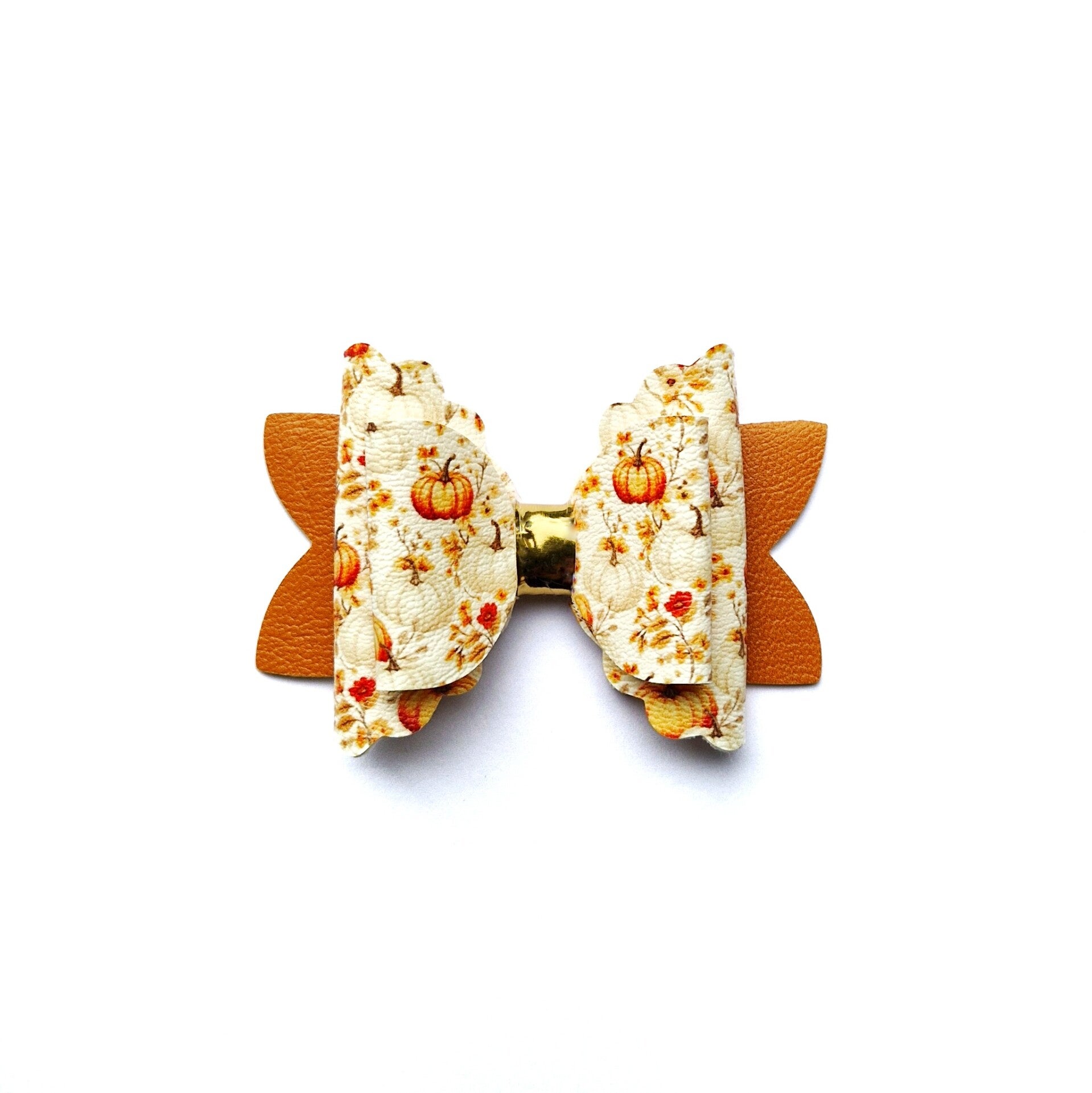 Pumpkin patch bow