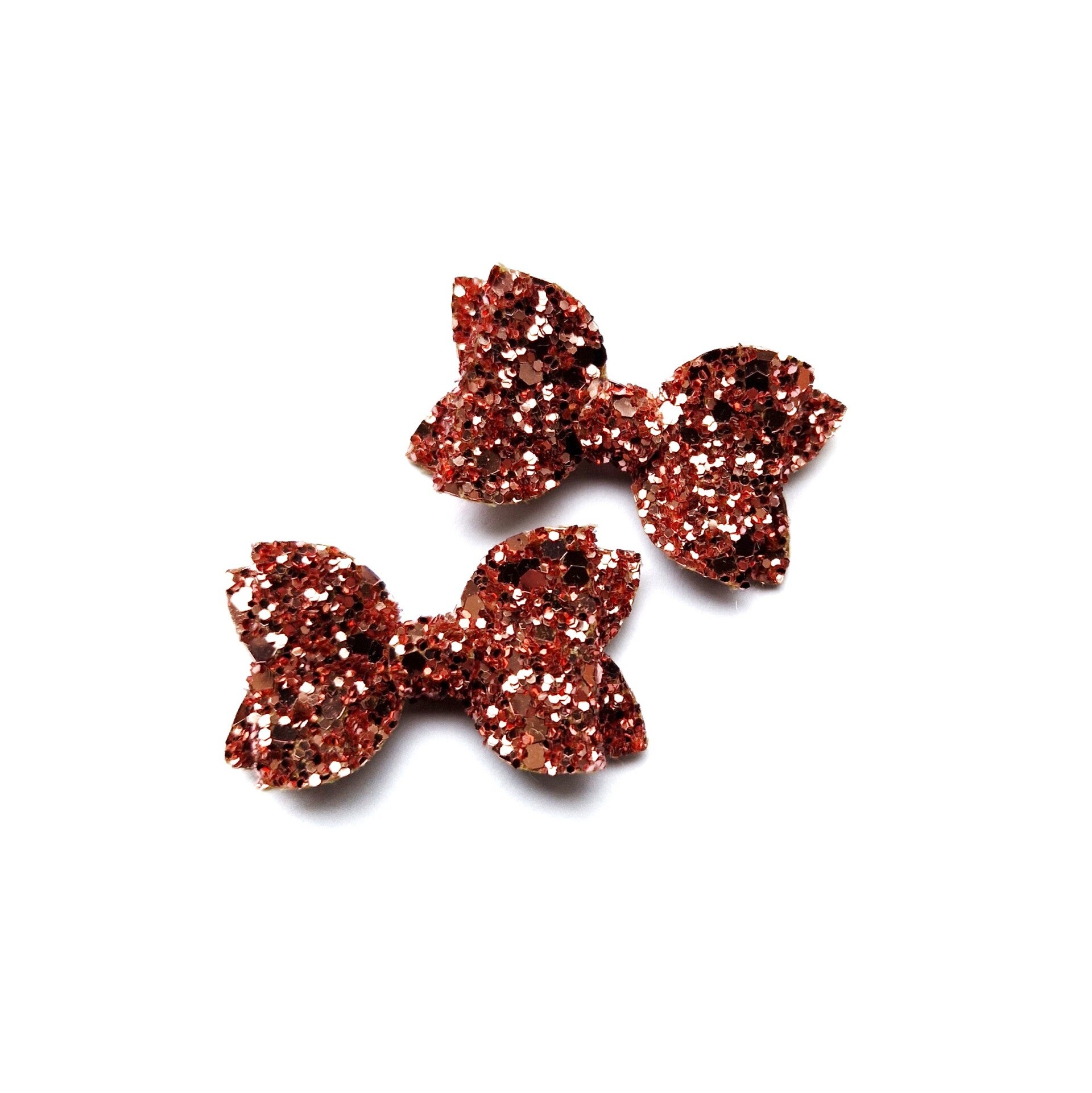 Rose pink glitter teeny weeny set