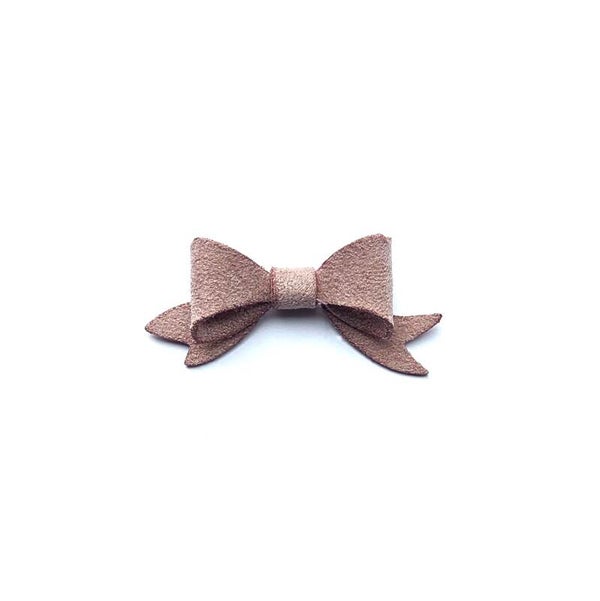 2 Little darling bow mauve
