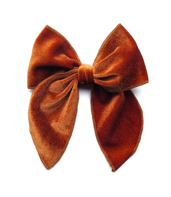2 velvet oversized bow