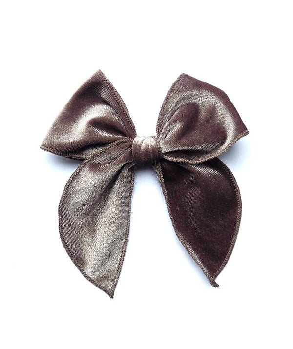2 velvet oversized bow