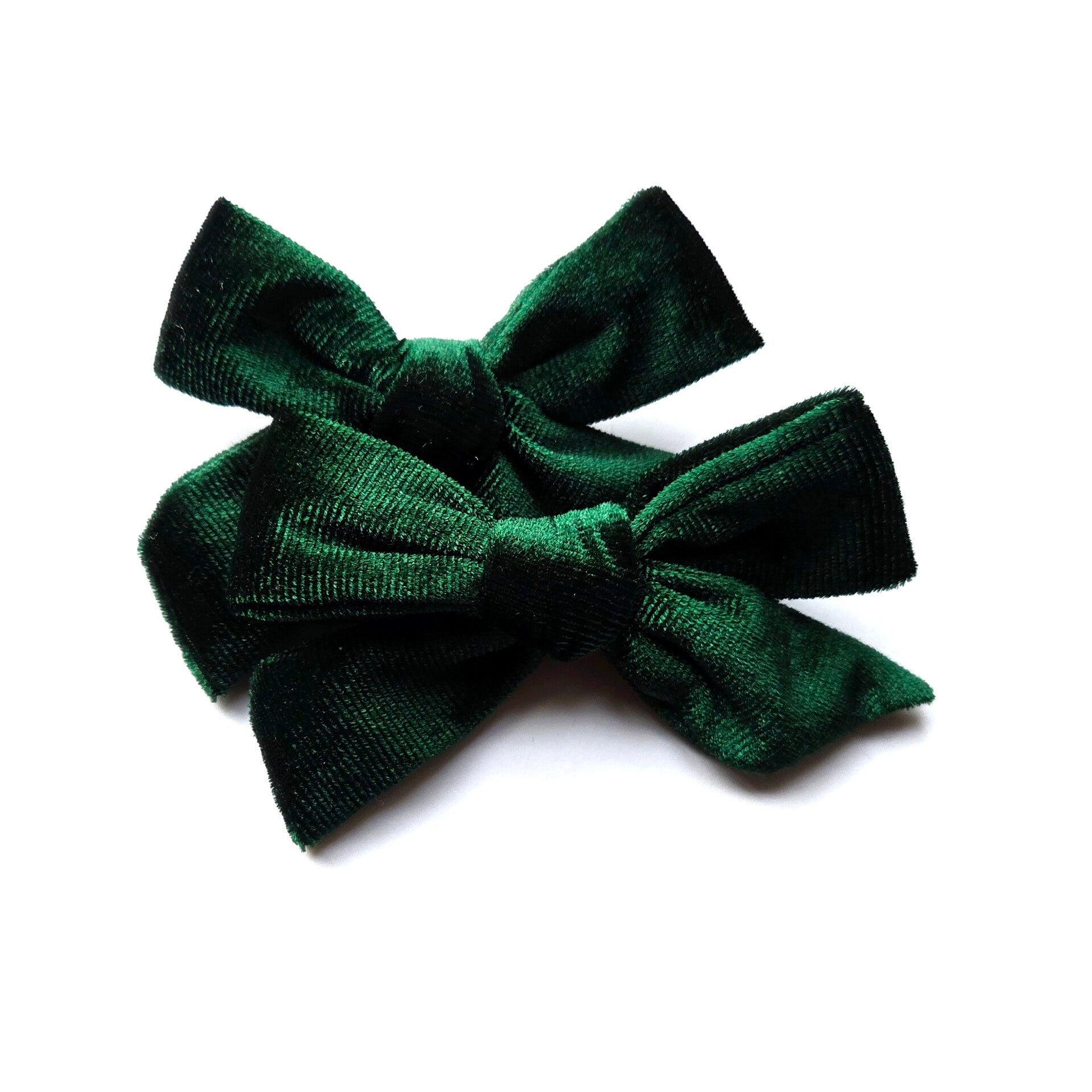 velvet green piggy tails