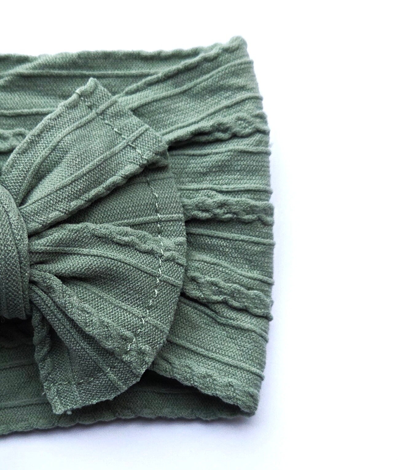 Sage green headband