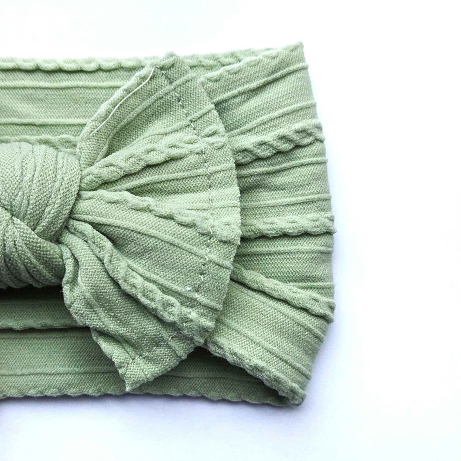 Light green headband
