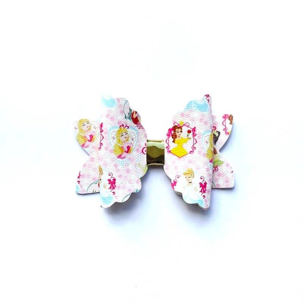 9 Pink princesses bow