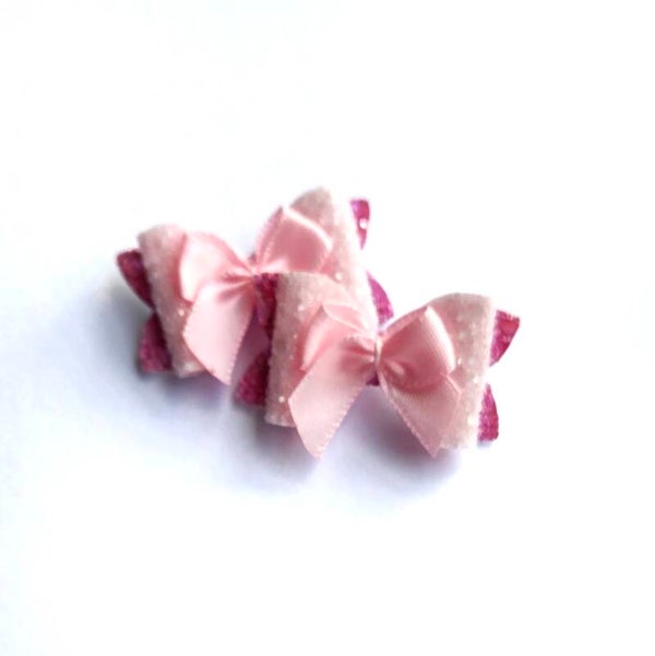 Princess inspired teeny weeny bows