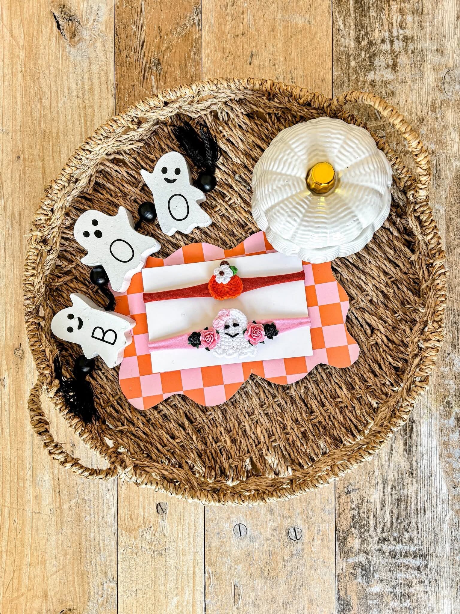 pumpkin headband