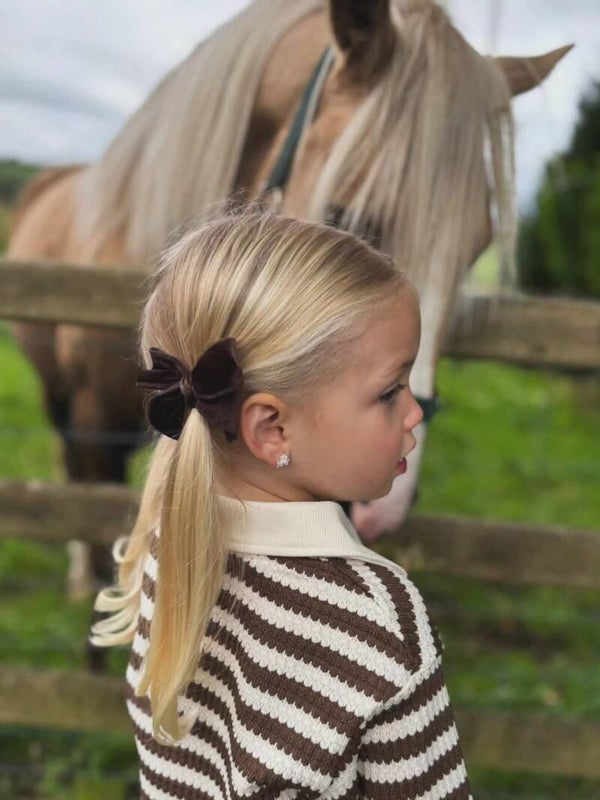 velvet piggy tails