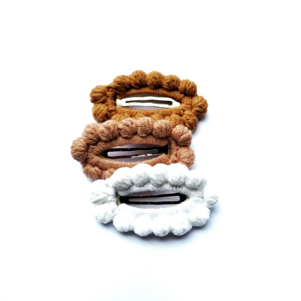 Sale Autumm Crochet Snap clips
