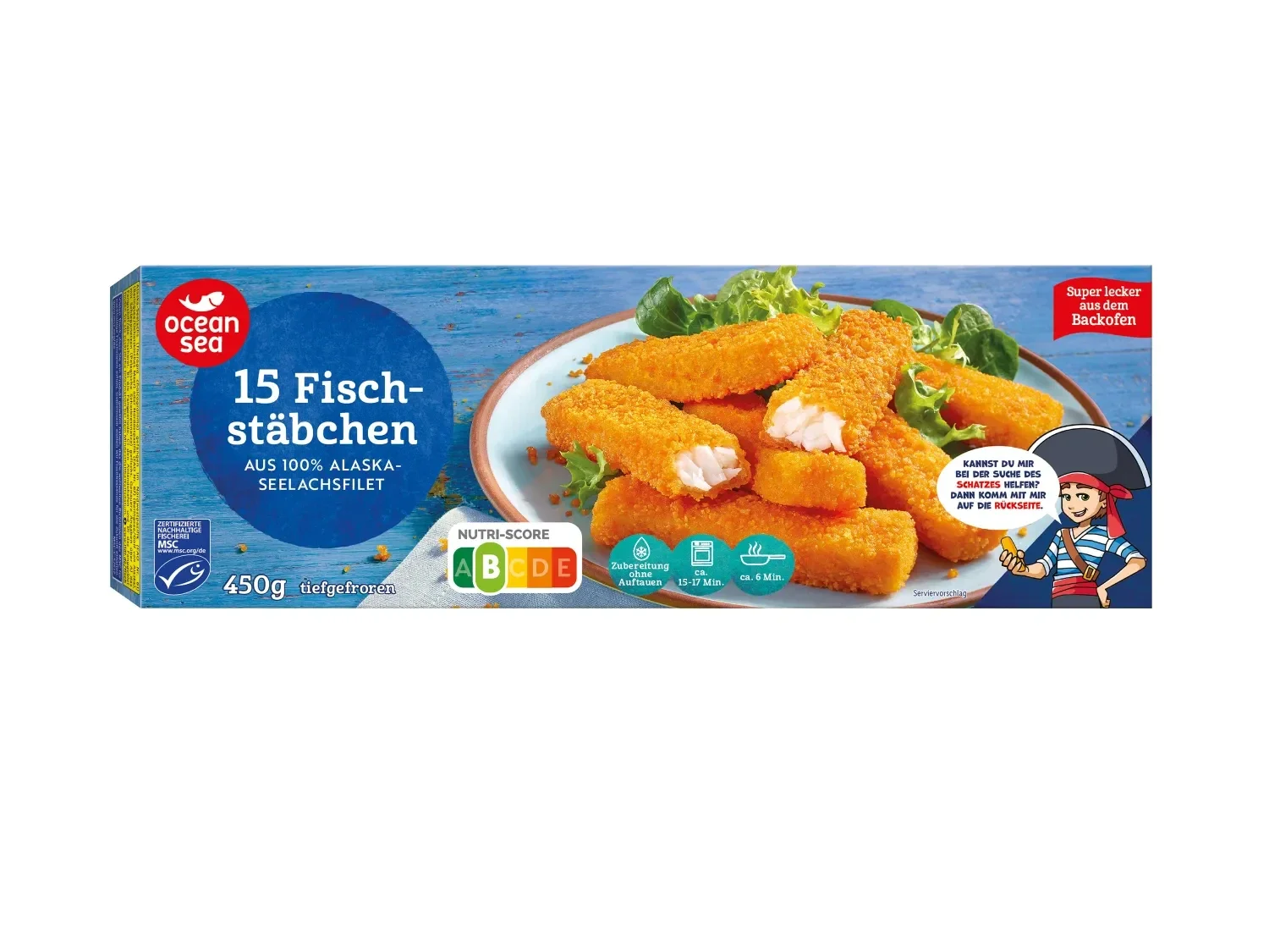 Ocean Sea Fish Fingers