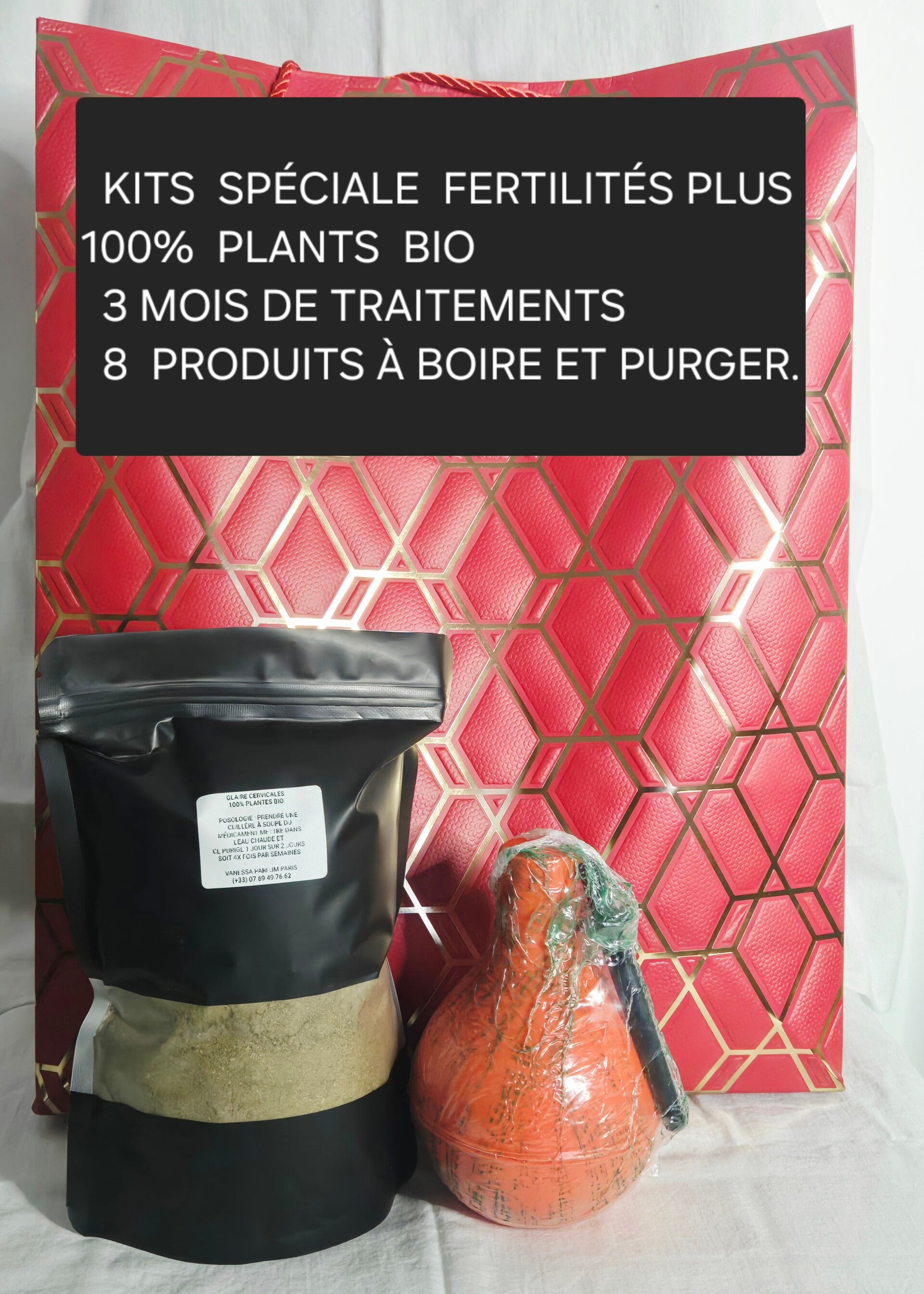 Code : 001  KITS SPÉCIALE FERTILITÉS PLUS