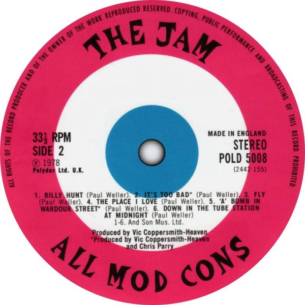 The Jam- All Mod Cons 2