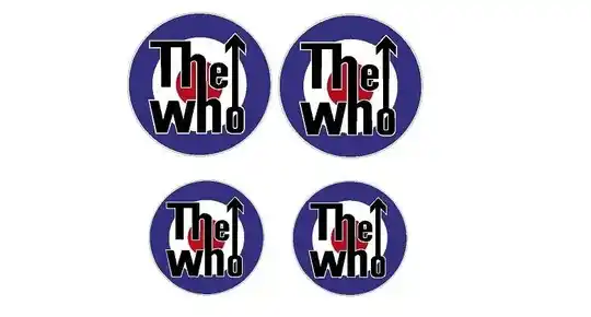 THE WHO MOD ROUNDELS X4 SCOOTER STICKERS LAMBRETTA VESPA MOTORSPORT RALLY