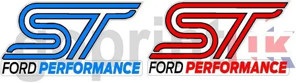 FORD PERFORMANCE FIESTA FOCUS ST PERFORMANCE DECALS x2