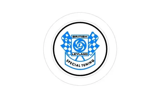 BRITISH LEYLAND SPECIAL TUNING SELF CLING PERMIT / TAX DISC HOLDER FITS ANY CAR