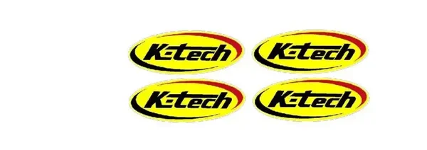 K TECH SUSPENSION MOTORSPORT sticker 140mm wide x4