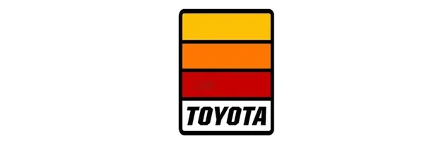 TOYOTA Vintage METAL SIGN PLAQUE A6 A5 A4