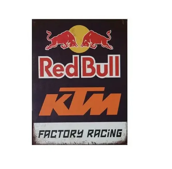 KTM Racing Motorcycle METAL RETRO SIGN KITCHEN CAVE GARAGE