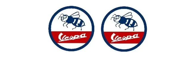 VESPA HORNET PX MOD SCOOTER SIDE FRONT PANEL MOTORSPORT Sticker Decals x2