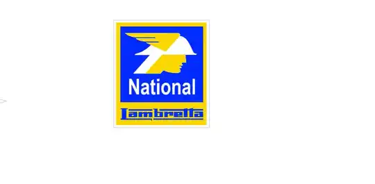 NATIONAL FUELS LAMBRETTA SCOOTER STICKER MOTORSPORT HOT ROD RALLY BIKE RACE x2