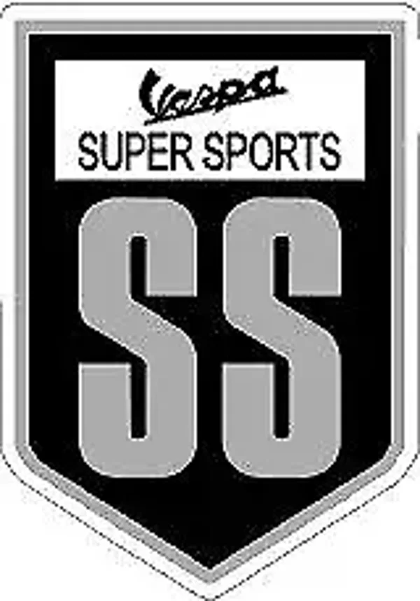 VESPA SS SUPERSPORTS MOD SCOOTER SIDE FRONT PANEL MOTORSPORT Sticker Decals x2