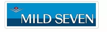 CLASSIC MILD SEVEN F1 RACES STICKERS SET OF 2