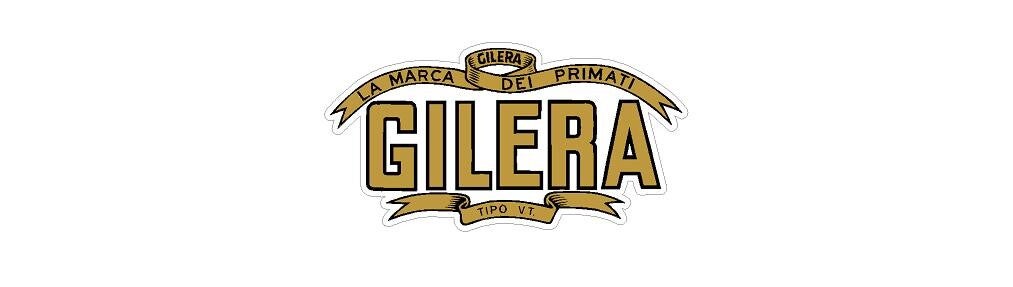 GILERA MOTORCYCLE RETRO CLASSIC CLEAR BACKED NO WHITE DECAL Motorcycle