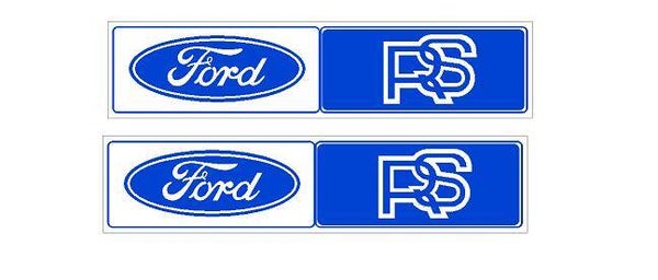 FORD RS Mk 2 DECALS x2