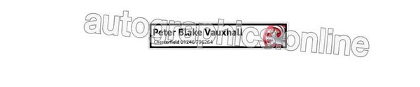Peter blake sheffield rear window decal