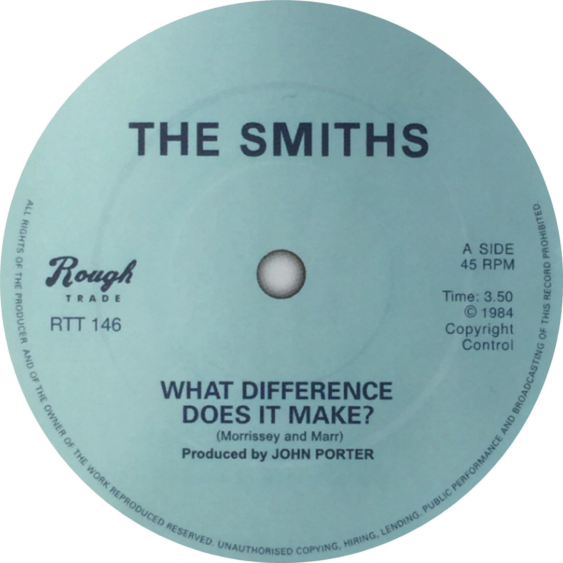 WHAT DIFFERENCE DOES IT MAKE - THE SMITHS