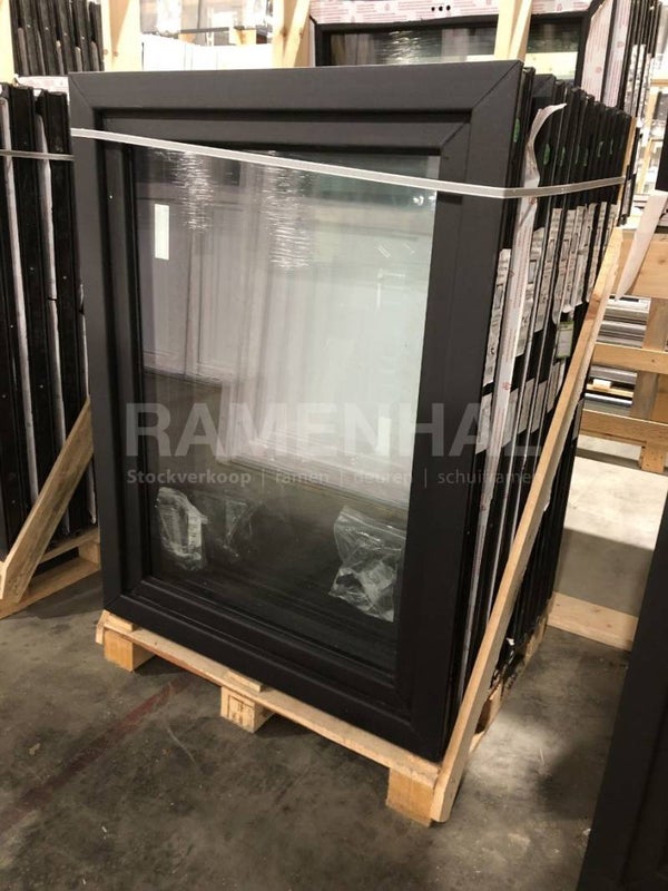 Fenêtre oscillo-battante noir, 1 battant, 900x1200mm