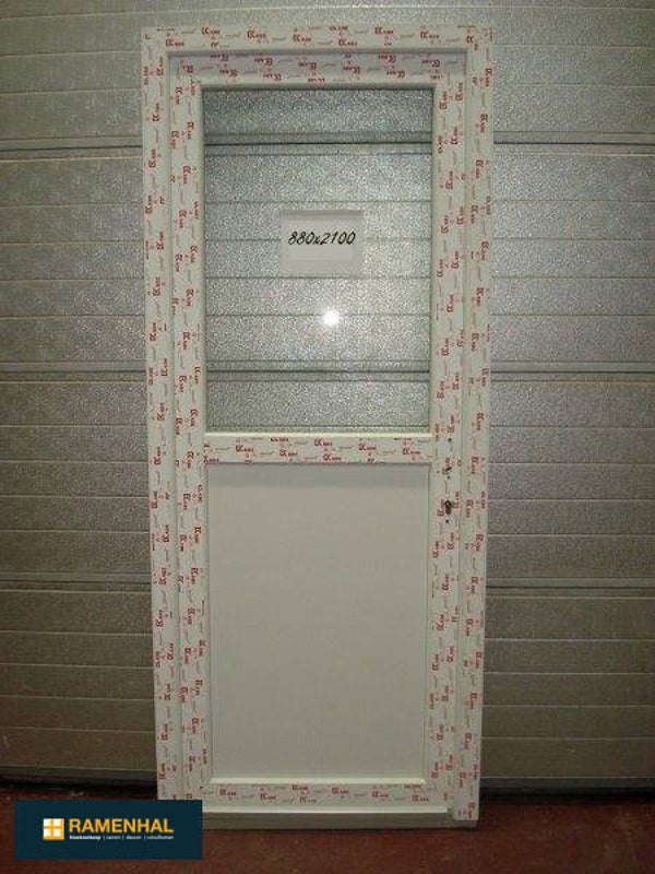 Porte blanc, 1/2 panneau, 880x2100mm