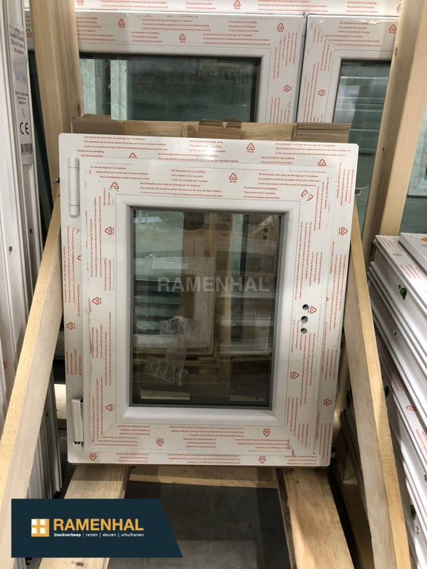 Fenêtre oscillo-battante blanc, 1 battant, 500x600mm