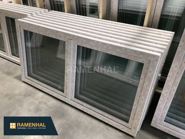 Fenêtre oscillo-battante blanc, 2 battants, 2000x1000mm