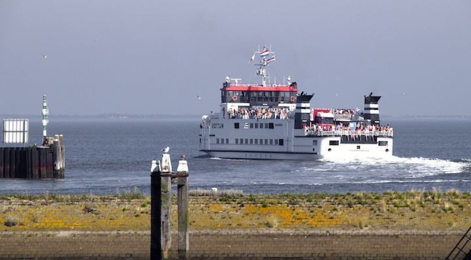 Veerboot van Lauwersoog naar Schiermonnikoog