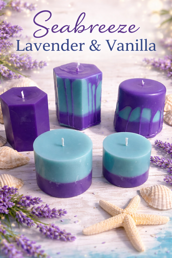 Seabreeze Lavender Vanilla Candle Set