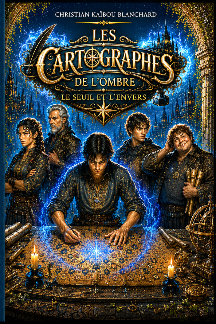 LES CARTOGRAPHES DE L'OMBRE - Le Seuil et l'Envers  (relié)