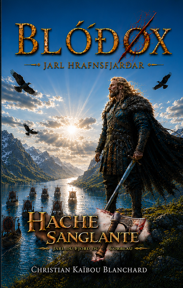 HACHE SANGLANTE (BLODOX) - Jarl du Fjord du Corbeau - Livre Broché