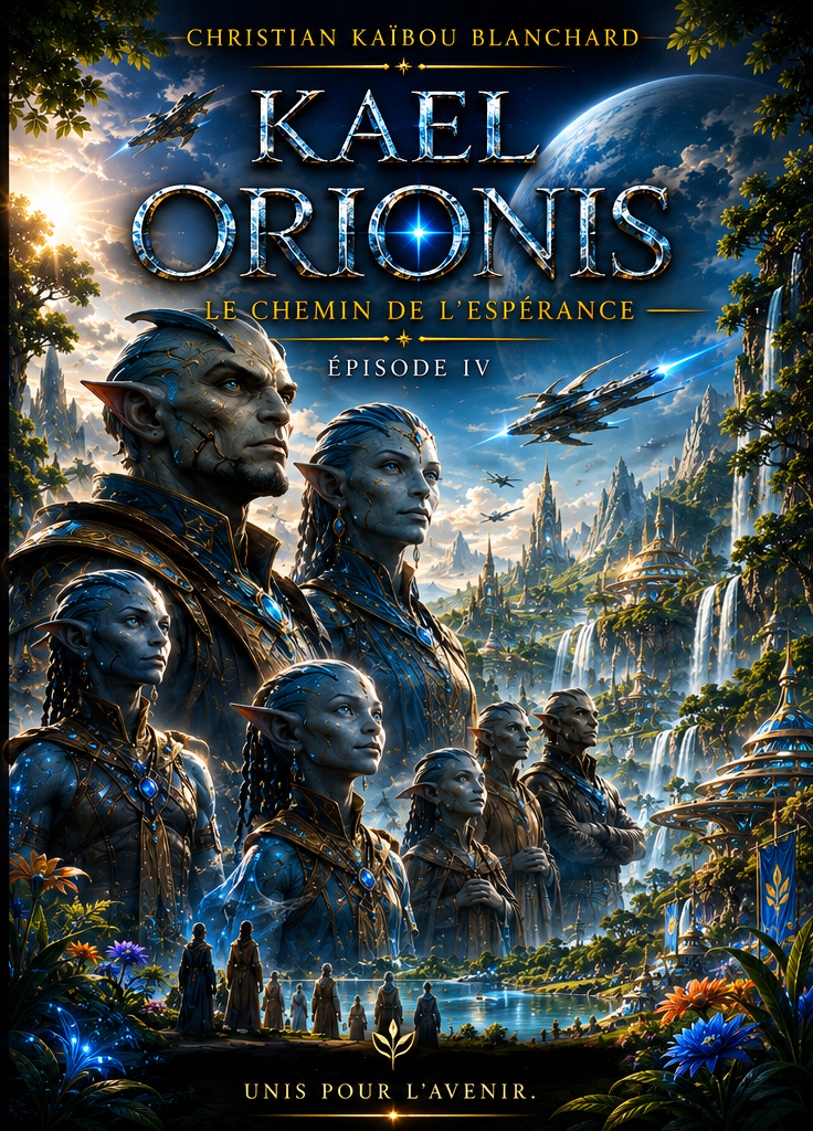 KAEL ORIONIS - EPISODE IV - LE CHEMIN DE L'ESPERANCE. - 25 chapitres.  (relié)