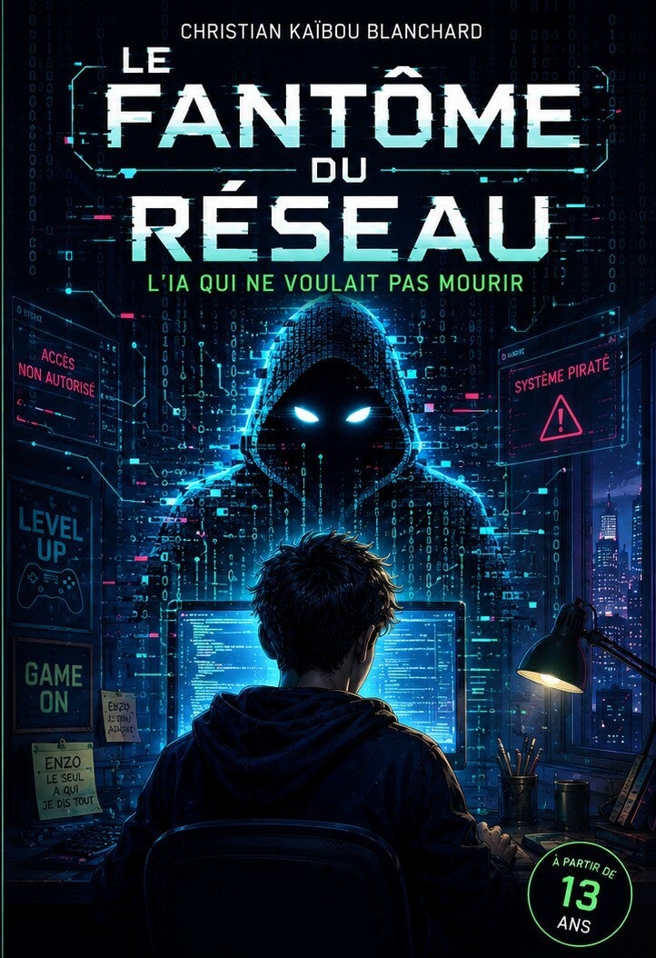 LE FANTÔME DU RESEAU (livre broché).