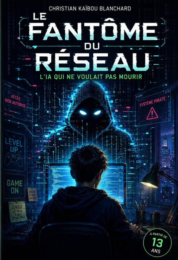 LE FANTÔME DU RESEAU (livre broché).