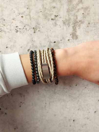 ARMBANDEN vlecht rond div.