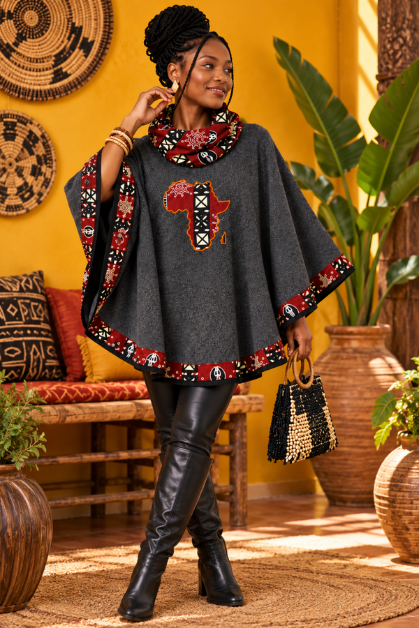 Africa Poncho