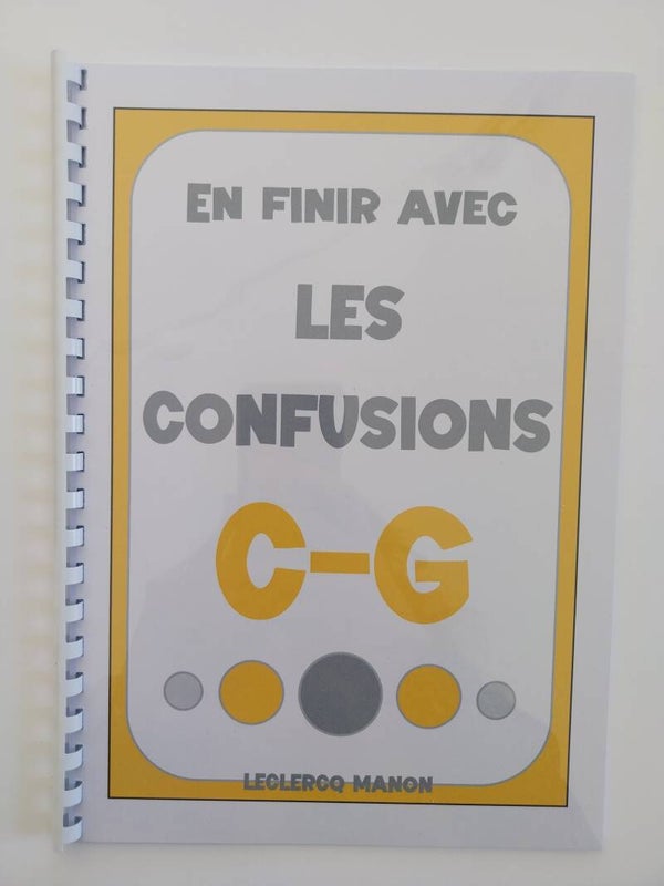 En finir avec les confusions C-G