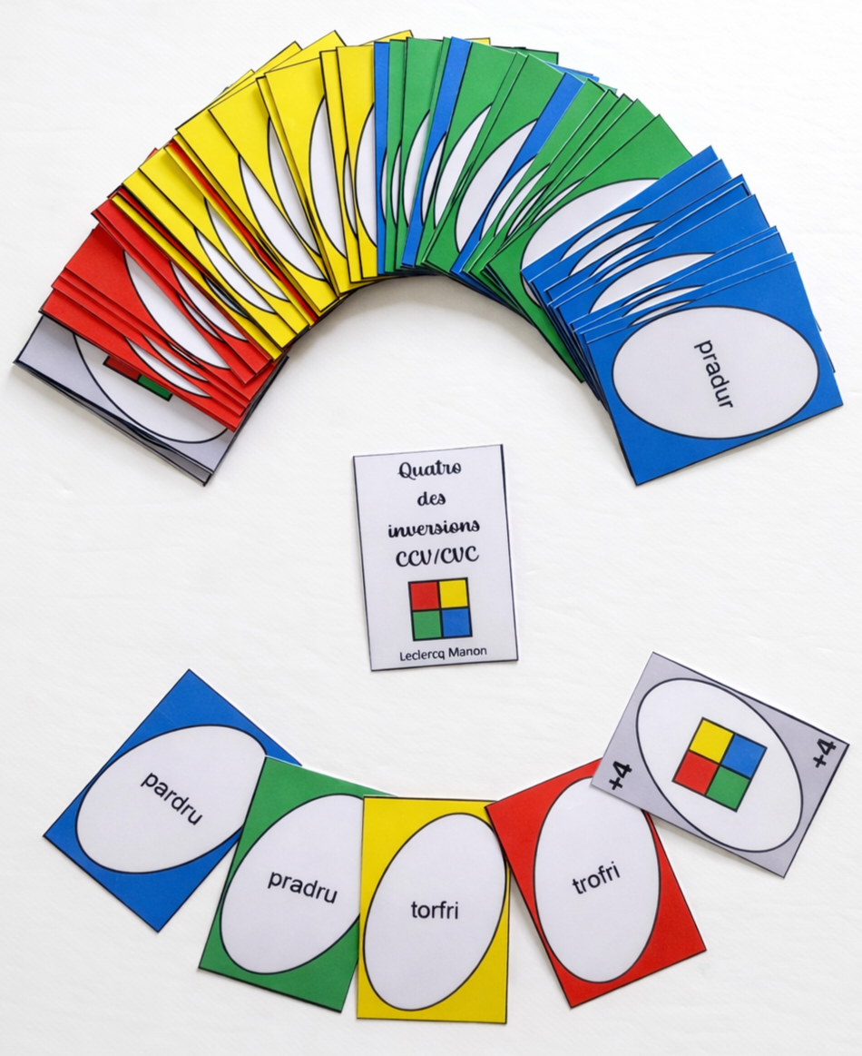 Quatro des inversions CCV - CVC