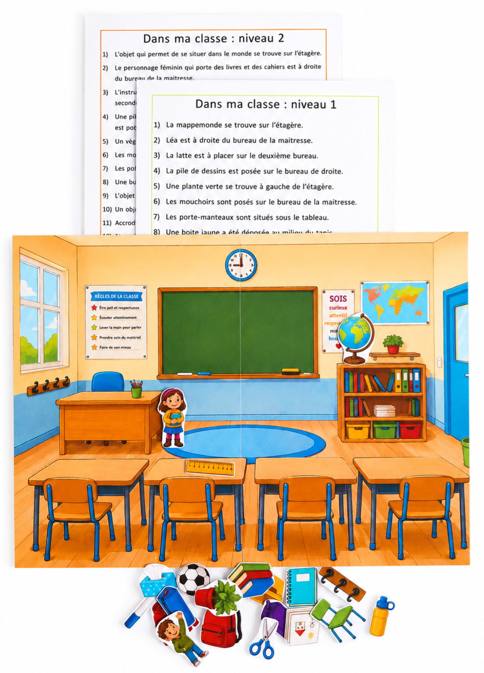 Tous en place : Dans ma classe
