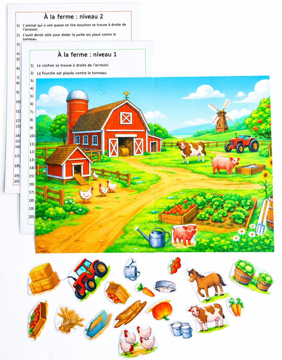 Tous en place - LA FERME